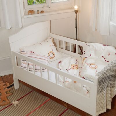 Ropa de cama infantil rosa Starflower