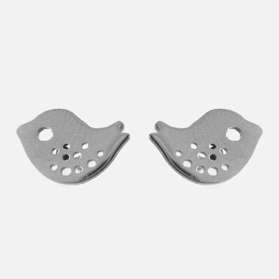 Boucles d'oreilles - Boucles D'oreilles Acier Inoxydable Oiseau - 2789