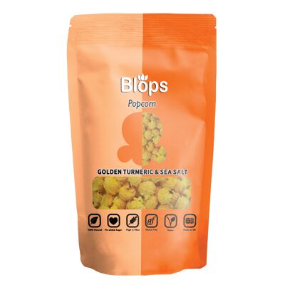 Blops - Golden Turmeric and Sea Salt Popcorn