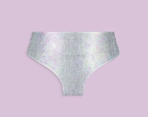 HIGH BOTTOM SILVER & PURPLE