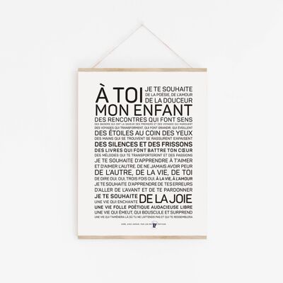 Affiche Mon fils - Les mots à l'affiche