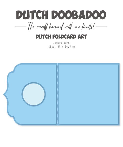 DDBD Card Art Square card A4