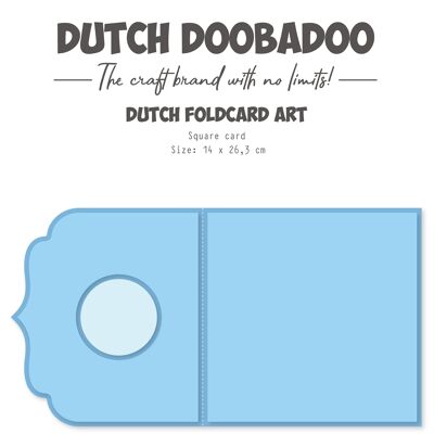 DDBD Card Art Square card A4