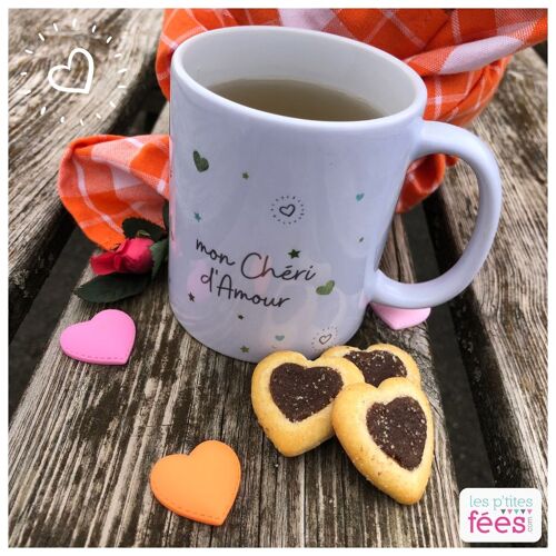 MUG "mon chéri d'amour" (St Valentin)