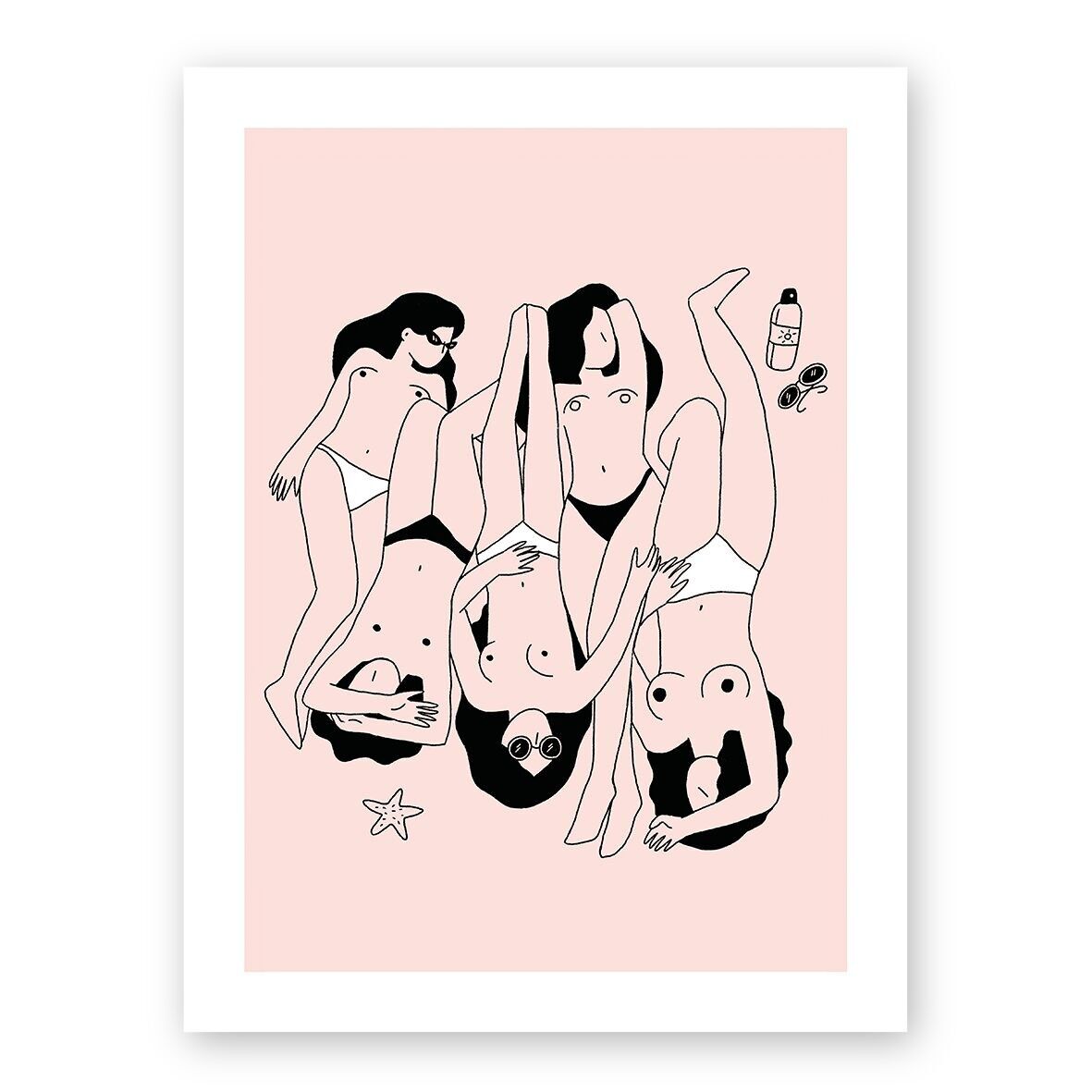 Locandina . Bronzetto