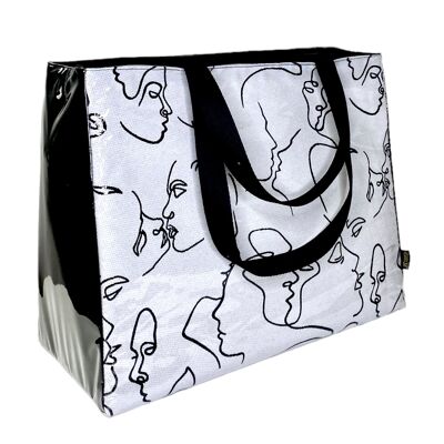 Cooler bag, Kiss white (size XL)