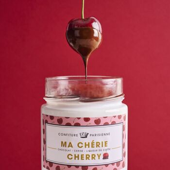 Mon Chéri / Ma Chérie Cherry - Chocolat, cerise, liqueur de cerise -  Confiture Parisienne