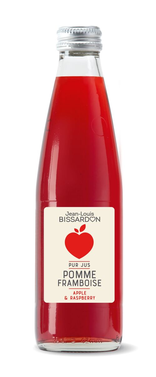 Jus de pomme framboise-25 cl