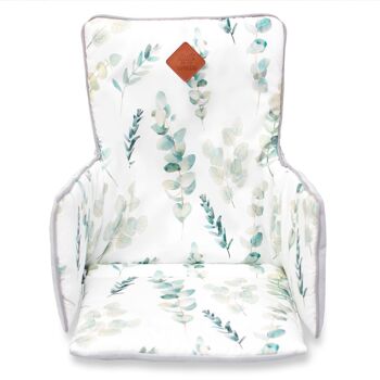 Coussin de chaise haute bébé, Eucalyptus 2