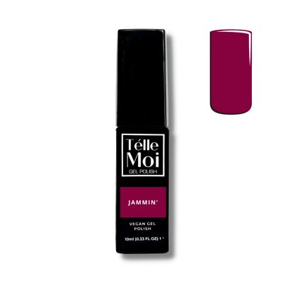 GEL Jammin' | Burgundy Red Gel Nail Polish Red / Gloss / 10ml