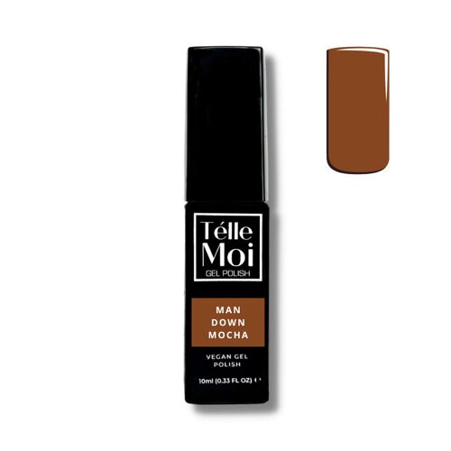 GEL Man Down Mocha | Brown Nude Gel Nail Polish Brown / Creme / 10ml