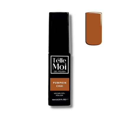 GEL Pumpkin Chai | Orange Gloss Gel Nail Polish Orange / Creme / 10ml