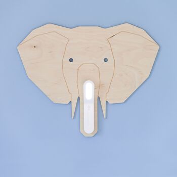 LAMPE DE LECTURE Éléphant en Bois - modèle "DUMBO" 3