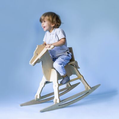 Wooden ROCKING HORSE - “MARTY” model