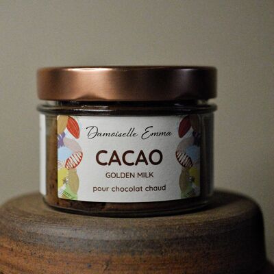 Kakao für heiße Schokolade - Goldene Milch
