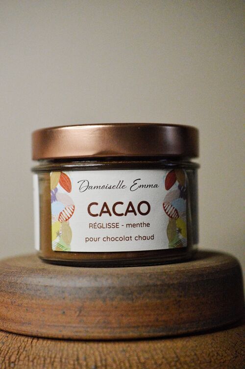 Cacao pour Chocolat Chaud - Réglisse Menthe