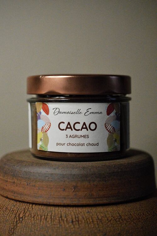 Cacao pour Chocolat Chaud - 3 agrumes