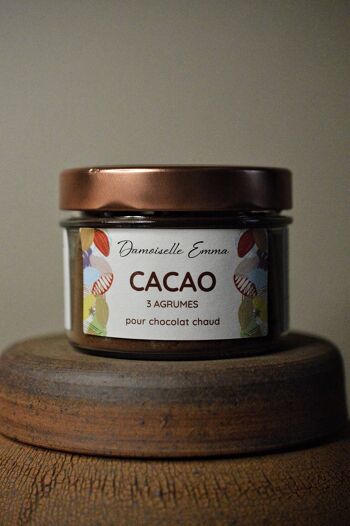 Cacao pour Chocolat Chaud - 3 agrumes 1