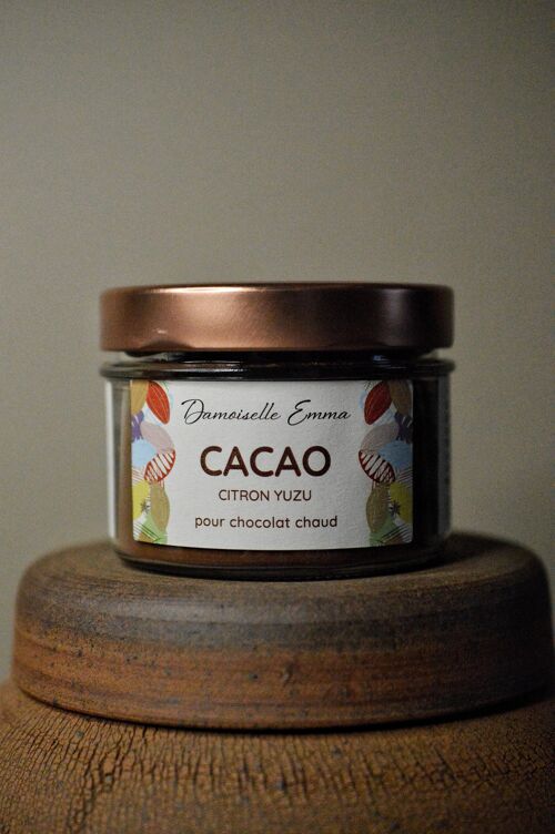 Cacao pour Chocolat Chaud - Citron Yuzu