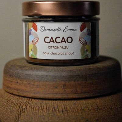 Cacao pour Chocolat Chaud - Citron Yuzu