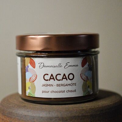 Kakao für heiße Schokolade - Jasmin Bergamotte