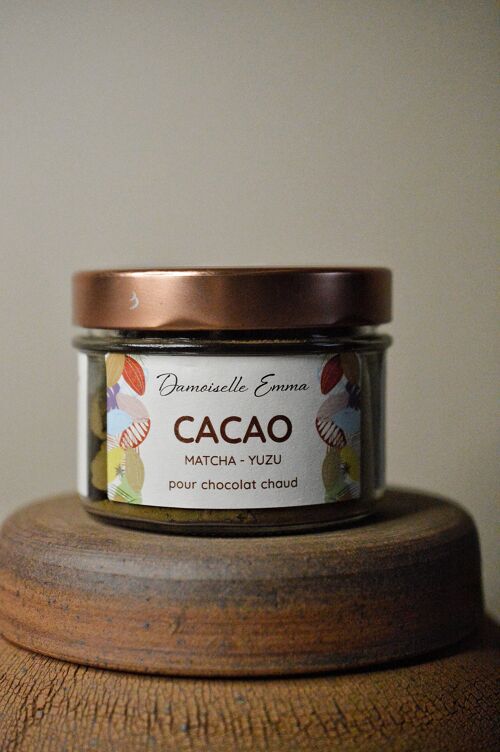 Cacao pour Chocolat Chaud - Matcha Yuzu
