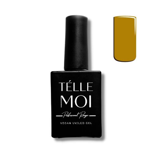 GEL Must Be | Deep Mustard Yellow Gel Nail Polish Yellow / Gloss / 15ml