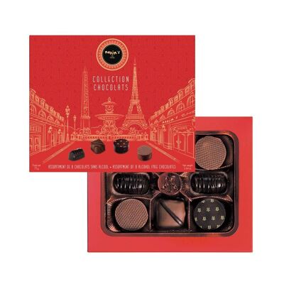 Scatola da 8 cioccolatini “Parigi”.