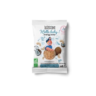 Hello Baby ! Coco Cajou. Energy Balls pour l'accouchement et le postpartum