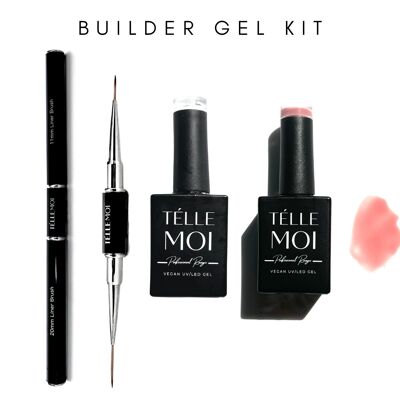 Télle Moi Builder Gel Kit Blush