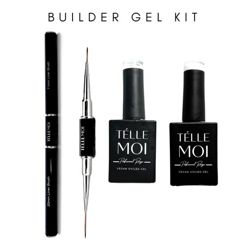 Télle Moi Builder Gel Kit Clear