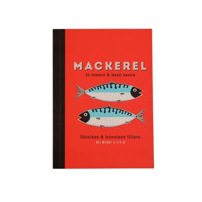 A6 lined notebook - Fish