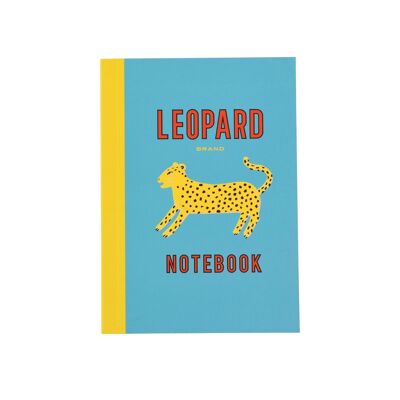 A6-Notizbuch - Leopard
