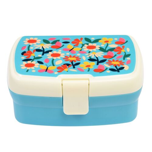 Lunch box with tray - Butterfly Garden