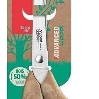 ADVANCED WOOD ASYMMETRIC SCISSORS 25CM