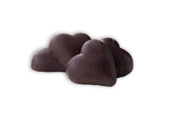 Love Hearts, chocolat rose solide, vrac 2.5kg végétalien bio 1