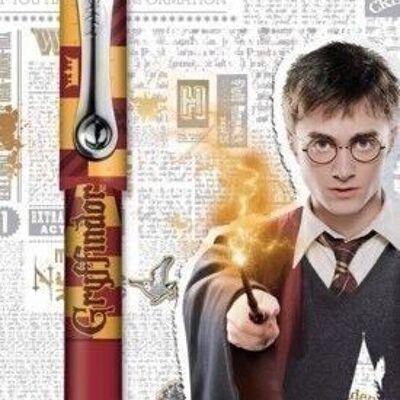 Maped - Penna stilografica Harry Potter punta iridio - Qualità superiore - Comoda impugnatura triangolare morbida