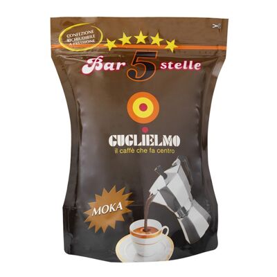 Caffè Guglielmo - Bar 5 Stelle Moka (250 g de café molido)