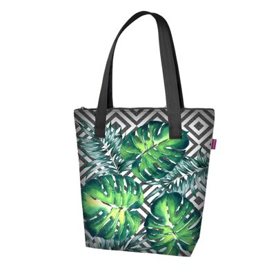 Kostaryka Shoulder Bag In Canvas Vivà Line Bertoni