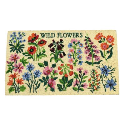 Fußmatte - Wilde Blumen