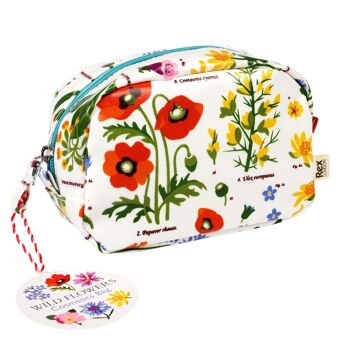 Trousse de maquillage - Fleurs Sauvages 1