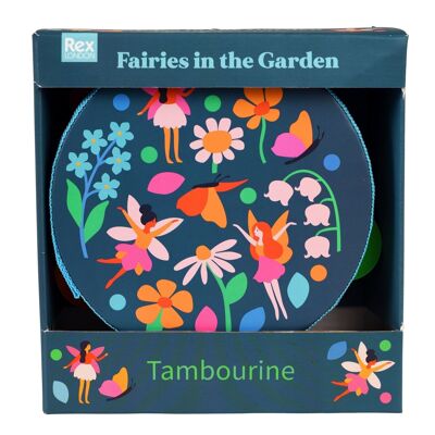 Tambourin pour enfants - Les fées du jardin
