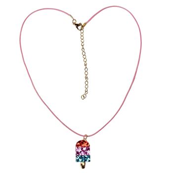 Collier pailleté enfant - Ice lolly 2