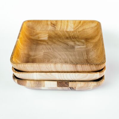 Eco-friendly wooden end bowl