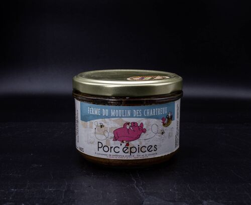 Terrine de porc "Porc’épices" - Bocal