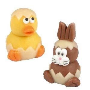 PASTA DI MANDORLE CONIGLIO/ANATRA - Scatola da 12 pezzi