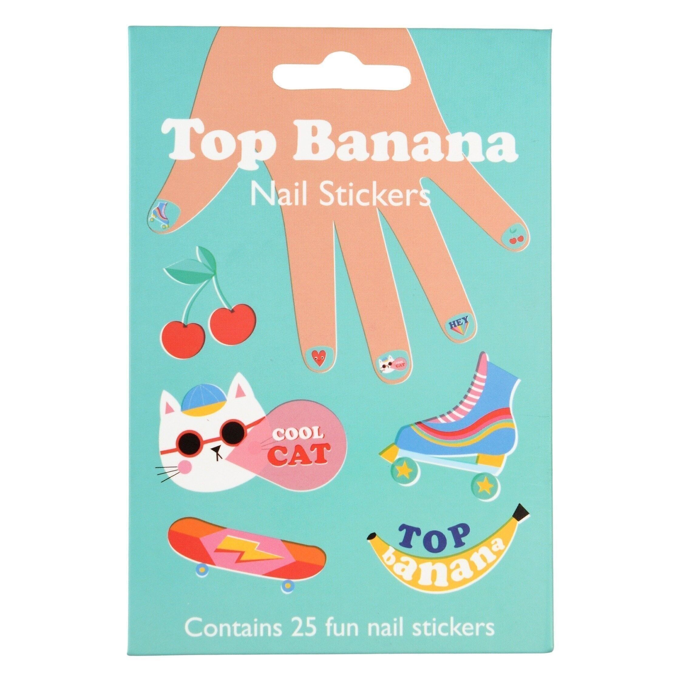 Nagelsticker für Kinder - Top Banana