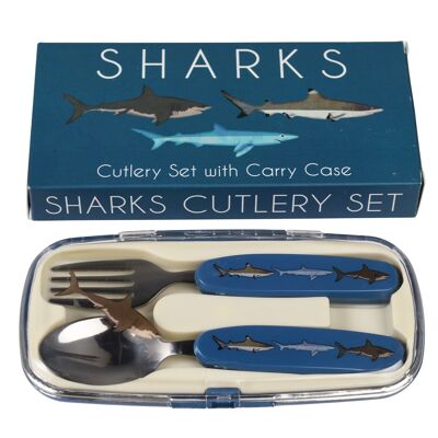 Children's cutlery set - Sharks