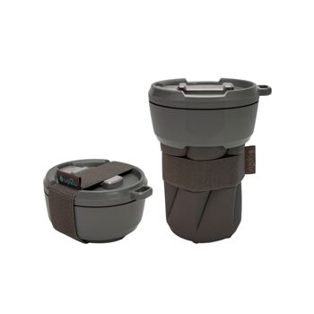 MuC My utile Cup® Stone - gobelet pliable réutilisable - 350ml 1