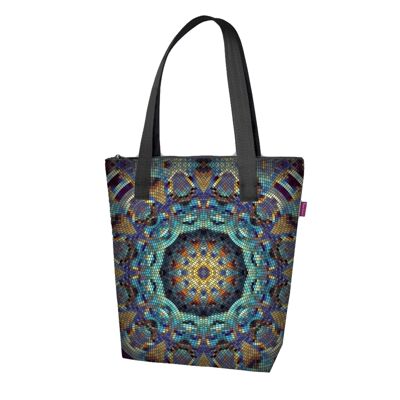 Borsa A Spalla Barcelona En Toile Linea Viva Bertoni